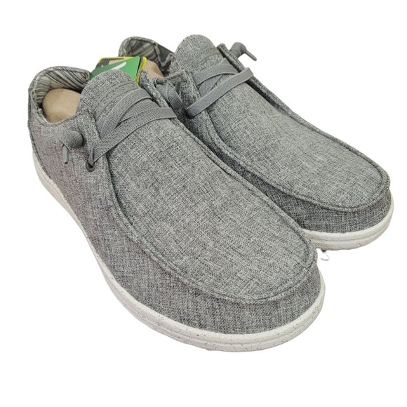 New Men's Skechers XWIDE Slip-ins Relaxed Fit Melson - Chad Grey Casual Shoes - Picture 4 of 8